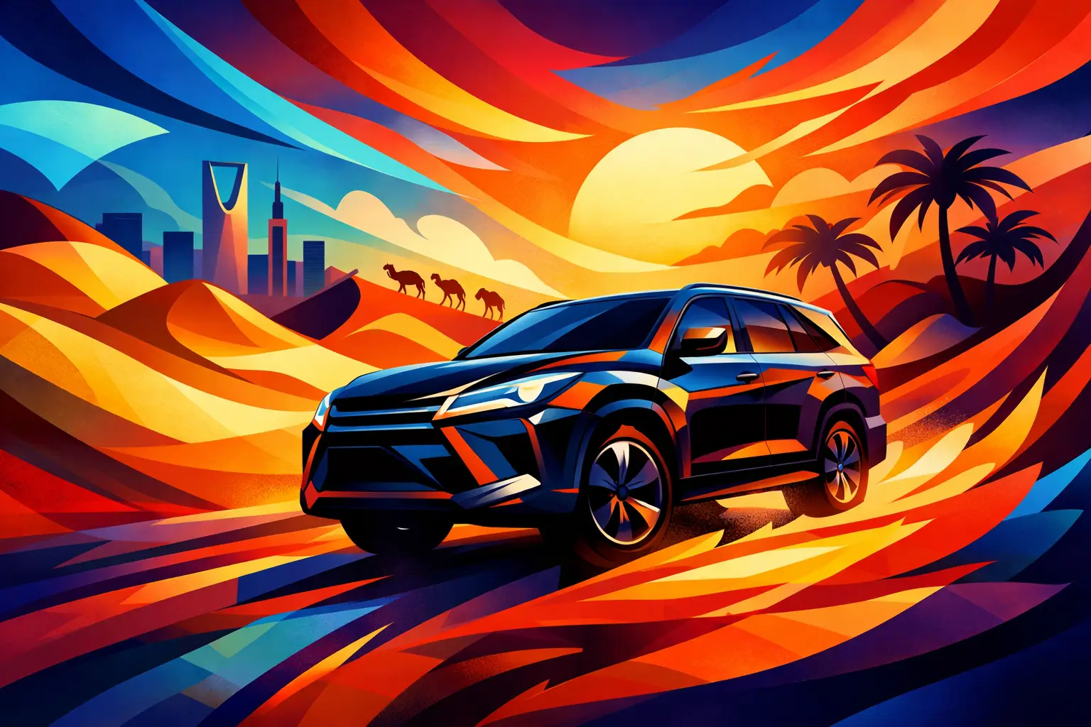 Luxury SUV Driver in Saudi Arabia: What to Expect